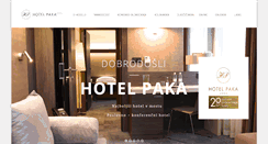 Desktop Screenshot of hotelpaka.com